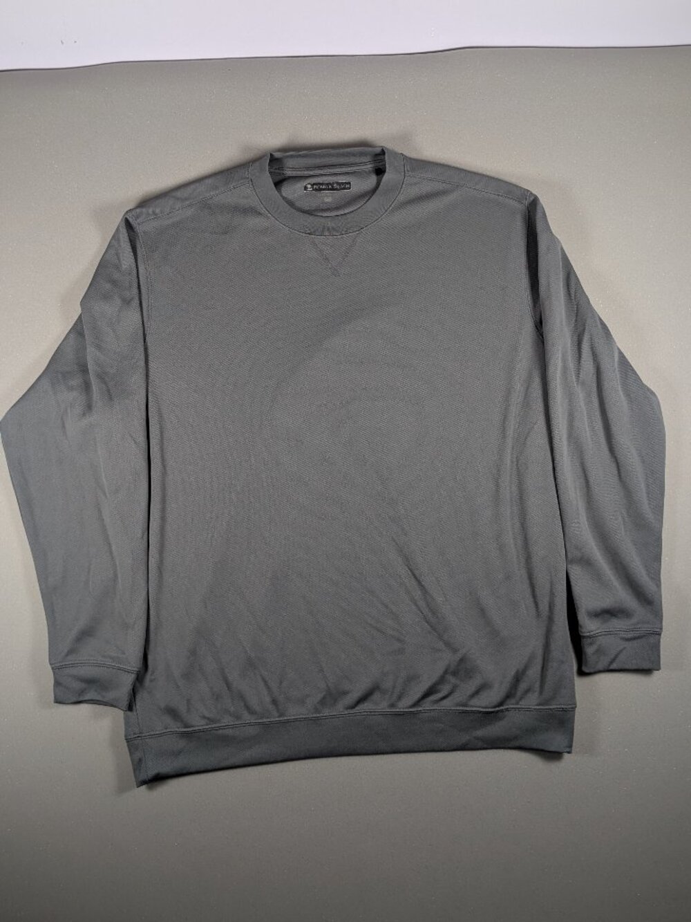 Men's Pebble Beach Gray Sweater Size XL